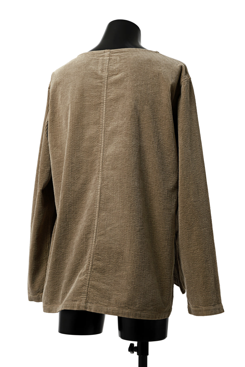 Load image into Gallery viewer, ISAMU KATAYAMA BACKLASH LOOSEY KNIT PULLOVER / PIGMENT PRINTED (GREY)