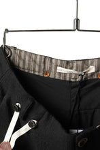 画像をギャラリービューアに読み込む, Aleksandr Manamis Slit Cropped Pant with Suspender (BLACK)