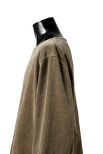 Load image into Gallery viewer, ISAMU KATAYAMA BACKLASH LOOSEY KNIT PULLOVER / PIGMENT PRINTED (GREY)