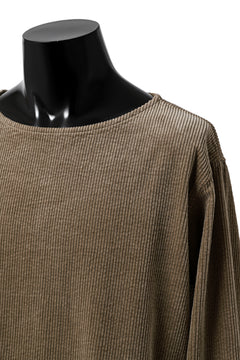 Load image into Gallery viewer, ISAMU KATAYAMA BACKLASH LOOSEY KNIT PULLOVER / PIGMENT PRINTED (GREY)