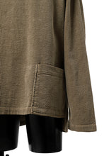 Load image into Gallery viewer, ISAMU KATAYAMA BACKLASH LOOSEY KNIT PULLOVER / PIGMENT PRINTED (GREY)