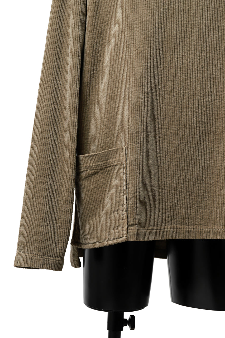 Load image into Gallery viewer, ISAMU KATAYAMA BACKLASH LOOSEY KNIT PULLOVER / PIGMENT PRINTED (GREY)