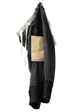 画像をギャラリービューアに読み込む, Aleksandr Manamis Slit Cropped Pant with Suspender (BLACK)