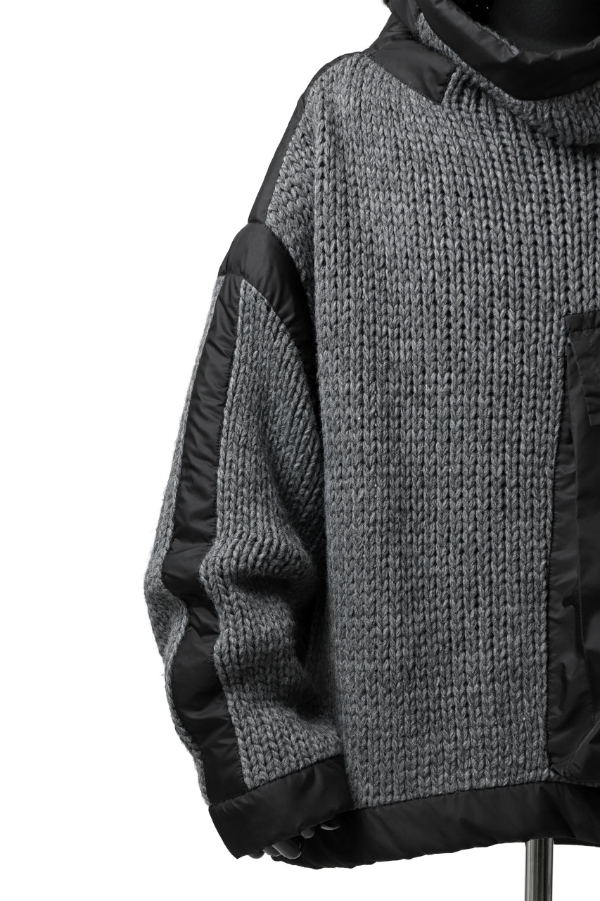 画像をギャラリービューアに読み込む, SOSNOVSKA GOING BEYOND KNIT SWEATER (GREY)