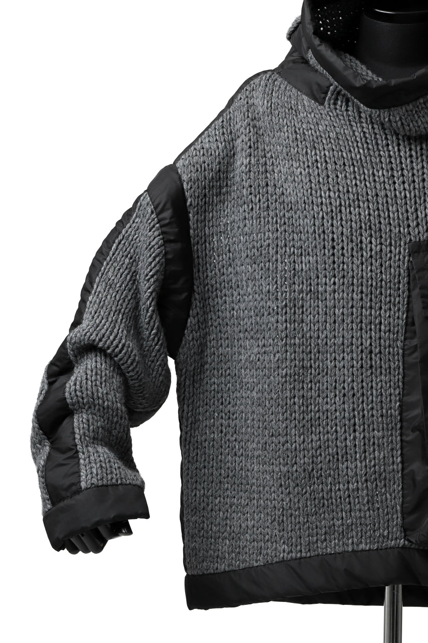 画像をギャラリービューアに読み込む, SOSNOVSKA GOING BEYOND KNIT SWEATER (GREY)
