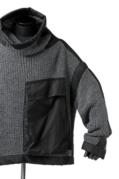 画像をギャラリービューアに読み込む, SOSNOVSKA GOING BEYOND KNIT SWEATER (GREY)
