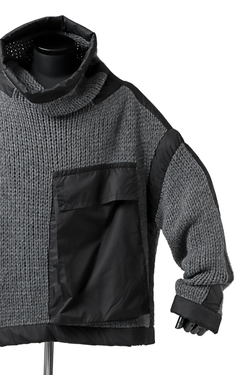 画像をギャラリービューアに読み込む, SOSNOVSKA GOING BEYOND KNIT SWEATER (GREY)