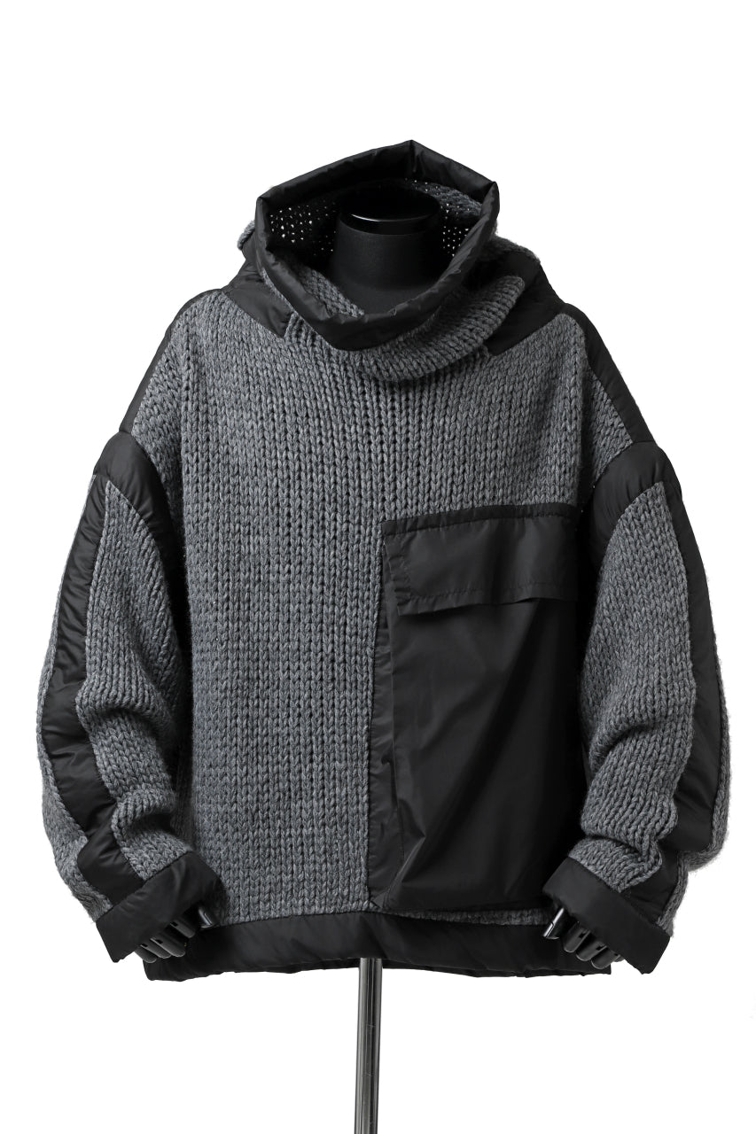 画像をギャラリービューアに読み込む, SOSNOVSKA GOING BEYOND KNIT SWEATER (GREY)