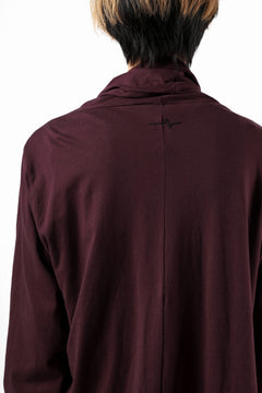 Load image into Gallery viewer, FIRST AID TO THE INJURED THEODOR DRAPE CARDIGAN / SINGLE JERSEY (OXE)