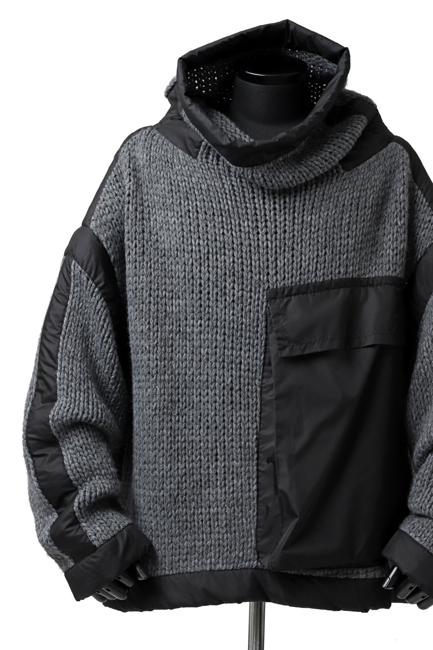 画像をギャラリービューアに読み込む, SOSNOVSKA GOING BEYOND KNIT SWEATER (GREY)