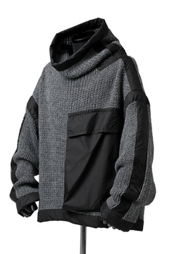 画像をギャラリービューアに読み込む, SOSNOVSKA GOING BEYOND KNIT SWEATER (GREY)