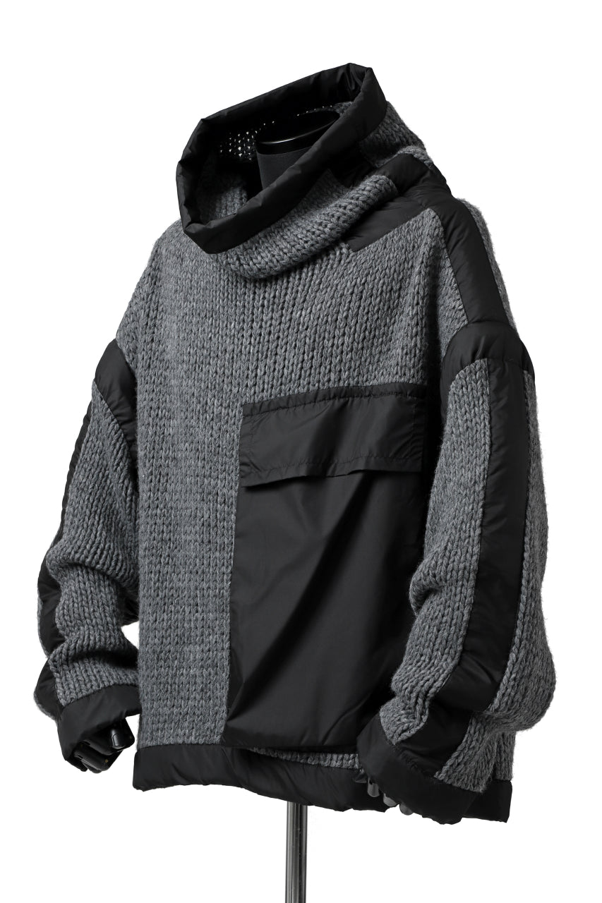 画像をギャラリービューアに読み込む, SOSNOVSKA GOING BEYOND KNIT SWEATER (GREY)