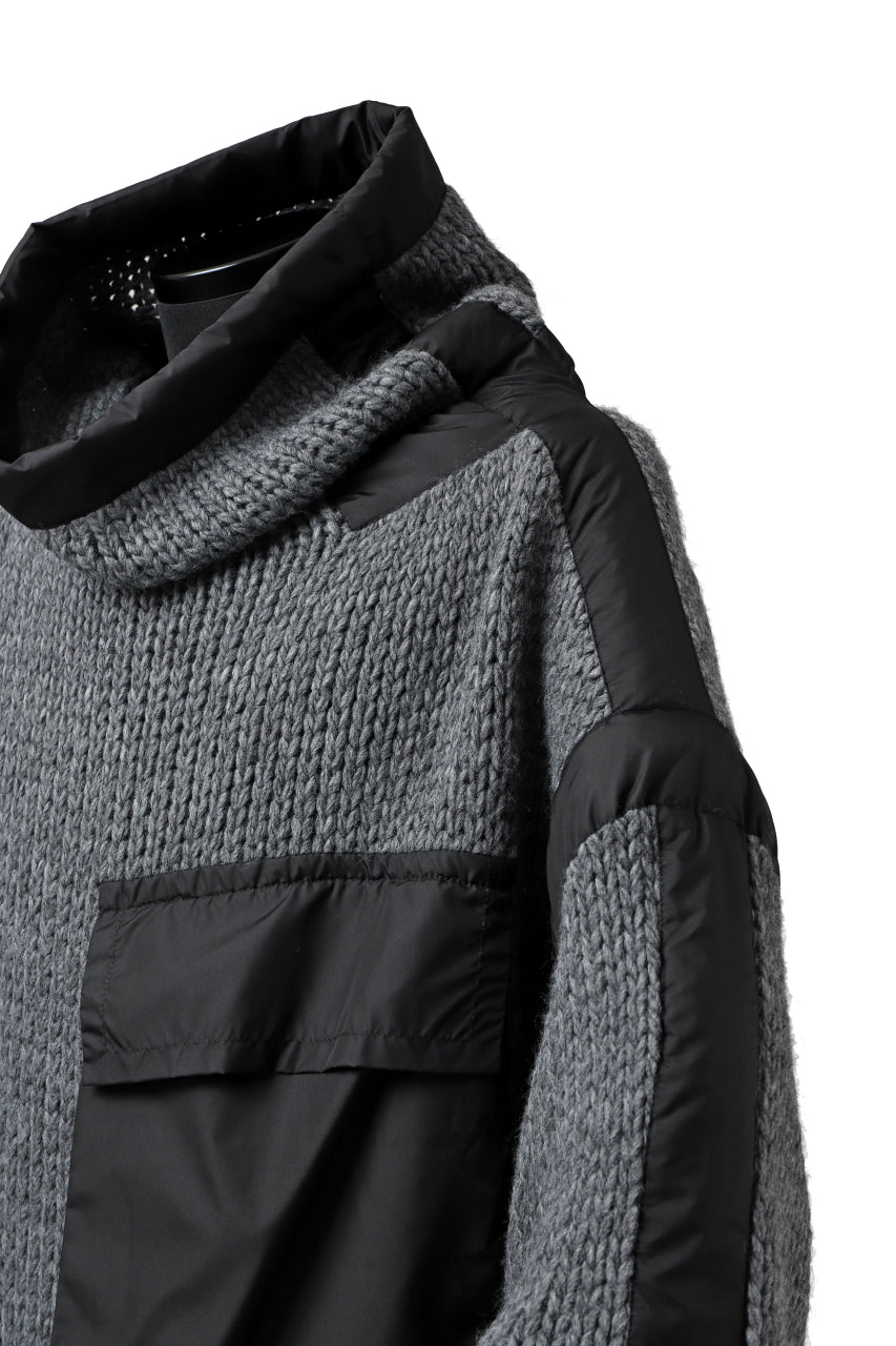 画像をギャラリービューアに読み込む, SOSNOVSKA GOING BEYOND KNIT SWEATER (GREY)
