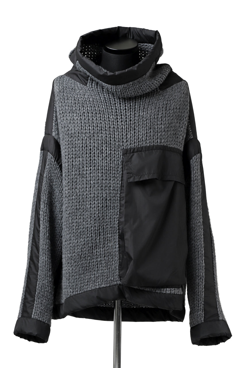 画像をギャラリービューアに読み込む, SOSNOVSKA GOING BEYOND KNIT SWEATER (GREY)