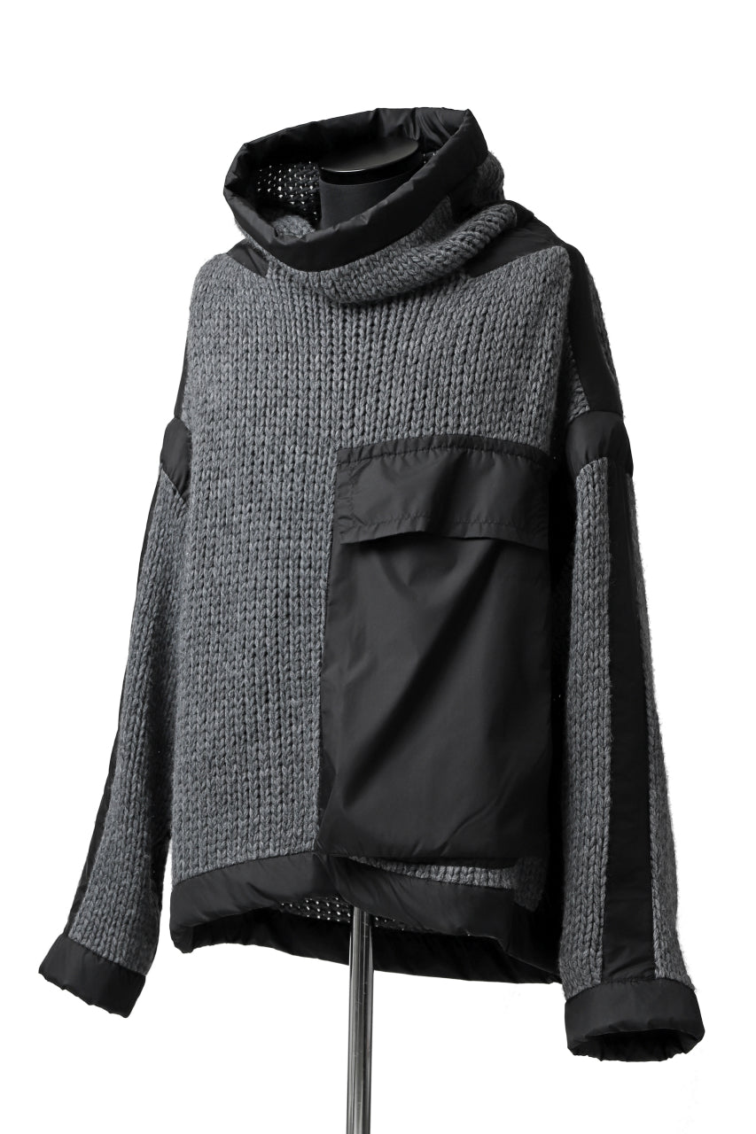 画像をギャラリービューアに読み込む, SOSNOVSKA GOING BEYOND KNIT SWEATER (GREY)
