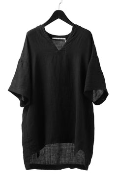 画像をギャラリービューアに読み込む, _vital exclusive minimal tunica tops / smooth touch linen (BLACK)