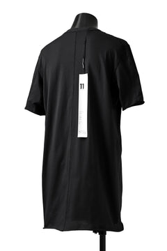 画像をギャラリービューアに読み込む, 11 BY BORIS BIDJAN SABERI SHORT SLEEVE TEE &quot;T-S1B-F1101&quot; / OBJECT DYED (BLACK)