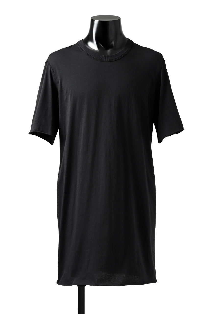 画像をギャラリービューアに読み込む, 11 BY BORIS BIDJAN SABERI SHORT SLEEVE TEE &quot;T-S1B-F1101&quot; / OBJECT DYED (BLACK)