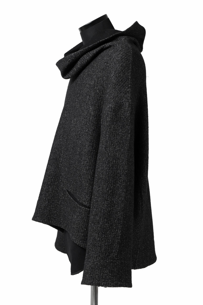 画像をギャラリービューアに読み込む, SOSNOVSKA exclusive CRAWLED OUT POCKET KNIT SWEATER (GREY MELANGE)