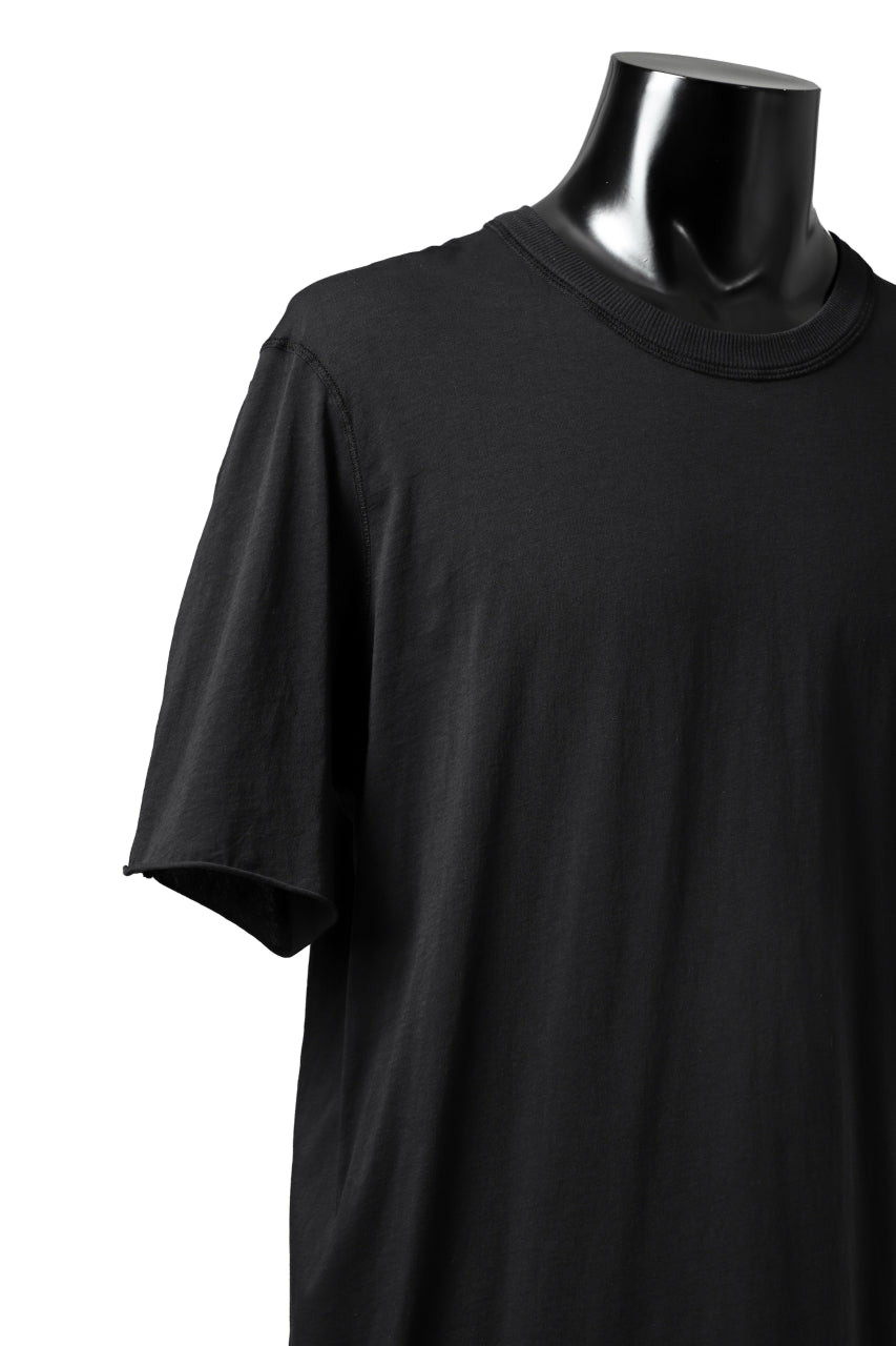 画像をギャラリービューアに読み込む, 11 BY BORIS BIDJAN SABERI SHORT SLEEVE TEE &quot;T-S1B-F1101&quot; / OBJECT DYED (BLACK)