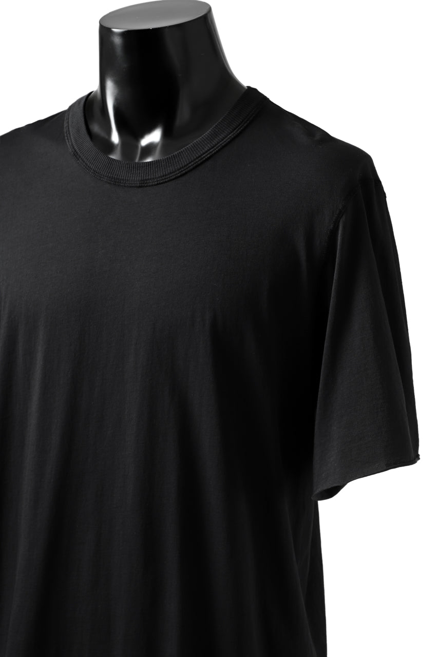 画像をギャラリービューアに読み込む, 11 BY BORIS BIDJAN SABERI SHORT SLEEVE TEE &quot;T-S1B-F1101&quot; / OBJECT DYED (BLACK)