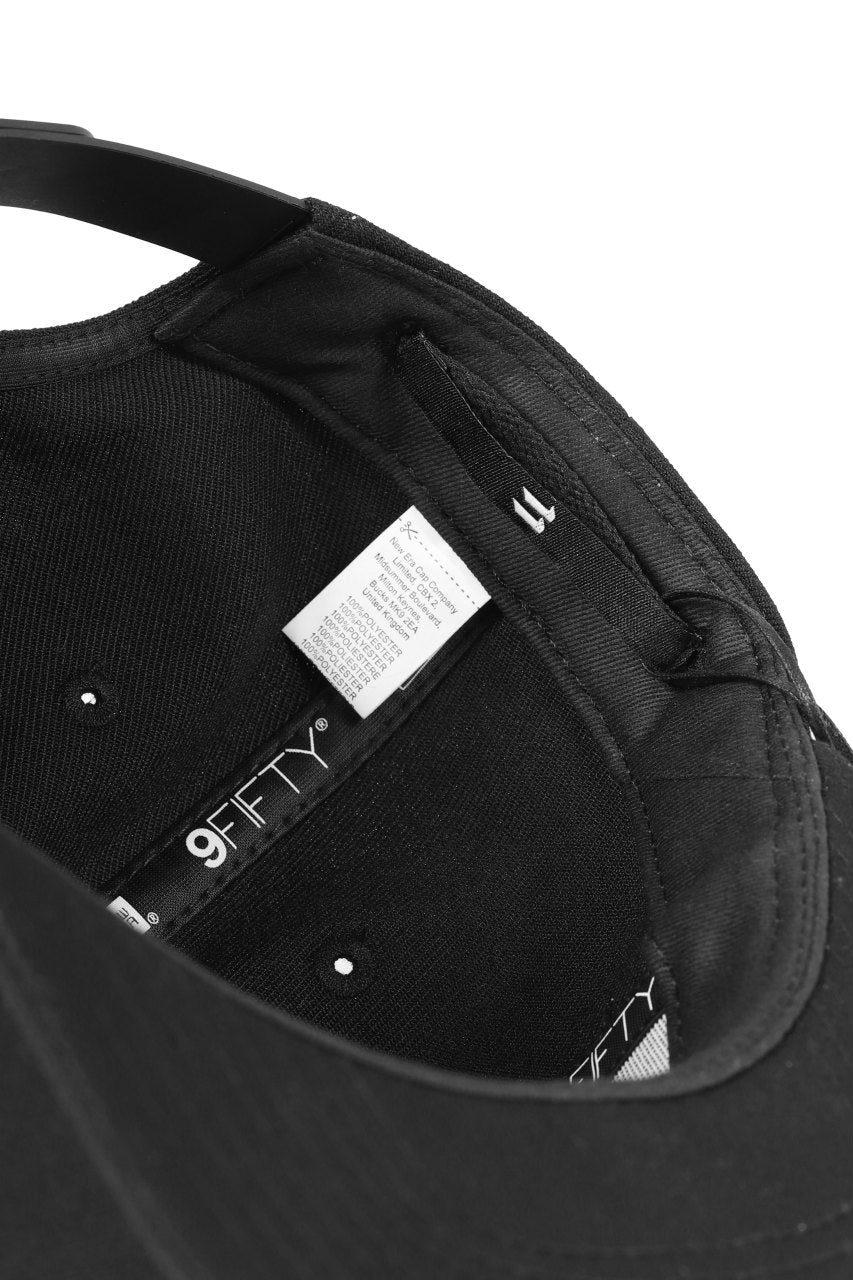 画像をギャラリービューアに読み込む, 11 BY BORIS BIDJAN SABERI x 9 FIFTY NEW ERA "EMBRO LOGO CAP" (BLACK x BLACK)