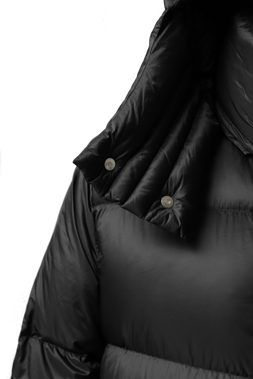 画像をギャラリービューアに読み込む, A.F ARTEFACT "DUVET" VERTICAL DOWN JACKET (BLACK)