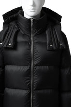 画像をギャラリービューアに読み込む, A.F ARTEFACT "DUVET" VERTICAL DOWN JACKET (BLACK)