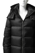 画像をギャラリービューアに読み込む, A.F ARTEFACT "DUVET" VERTICAL DOWN JACKET (BLACK)