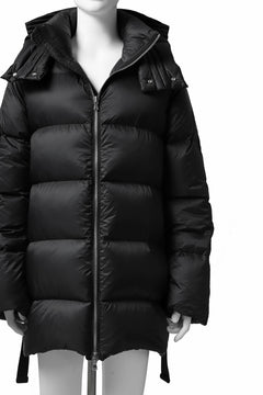 画像をギャラリービューアに読み込む, A.F ARTEFACT "DUVET" VERTICAL DOWN JACKET (BLACK)