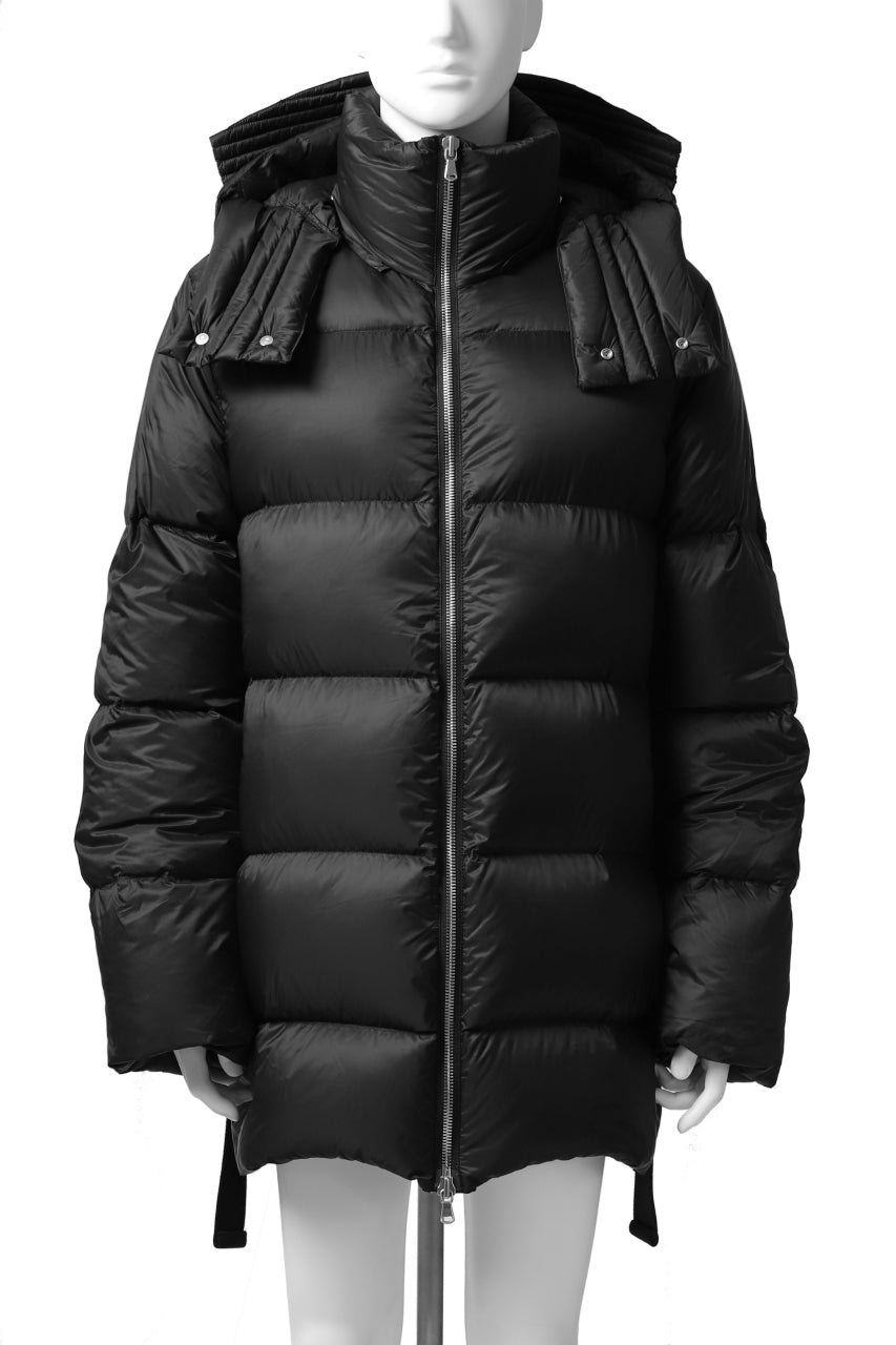 画像をギャラリービューアに読み込む, A.F ARTEFACT "DUVET" VERTICAL DOWN JACKET (BLACK)