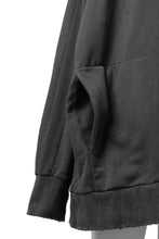 画像をギャラリービューアに読み込む, A.F ARTEFACT "FRAYED" DAMAGE LOOSEY SWEATER TOPS (GREY)