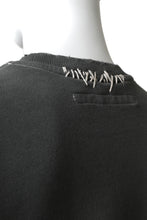 画像をギャラリービューアに読み込む, A.F ARTEFACT "FRAYED" DAMAGE LAYERED SWEATER TOPS (GREY)