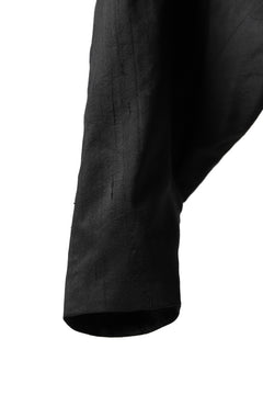 画像をギャラリービューアに読み込む, SOSNOVSKA exclusive NARROW CLOWN PANTS / SCRATCHED SILK (BLACK)
