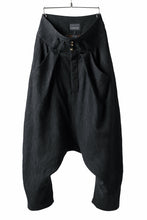 画像をギャラリービューアに読み込む, SOSNOVSKA exclusive CLOWN STYLE PANTS (BLACK STRIPE)