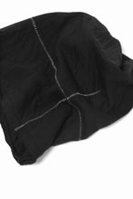 画像をギャラリービューアに読み込む, thomkrom BEANY CAP /  OVERLOCK STITCHED JERSEY (BLACK)