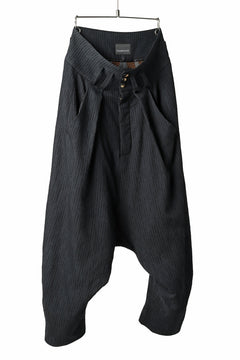 画像をギャラリービューアに読み込む, SOSNOVSKA exclusive CLOWN STYLE PANTS (BLACK STRIPE)