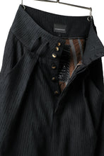 画像をギャラリービューアに読み込む, SOSNOVSKA exclusive CLOWN STYLE PANTS (BLACK STRIPE)