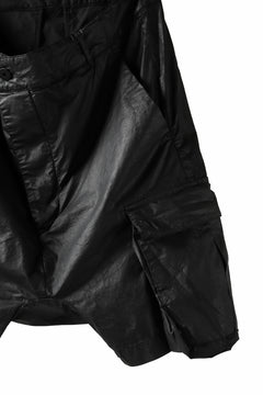 画像をギャラリービューアに読み込む, 11 BY BORIS BIDJAN SABERI CARGO POCKET SHORTS &quot;P20-F1482&quot; (STRETCH COTTON / BLACK COATED)