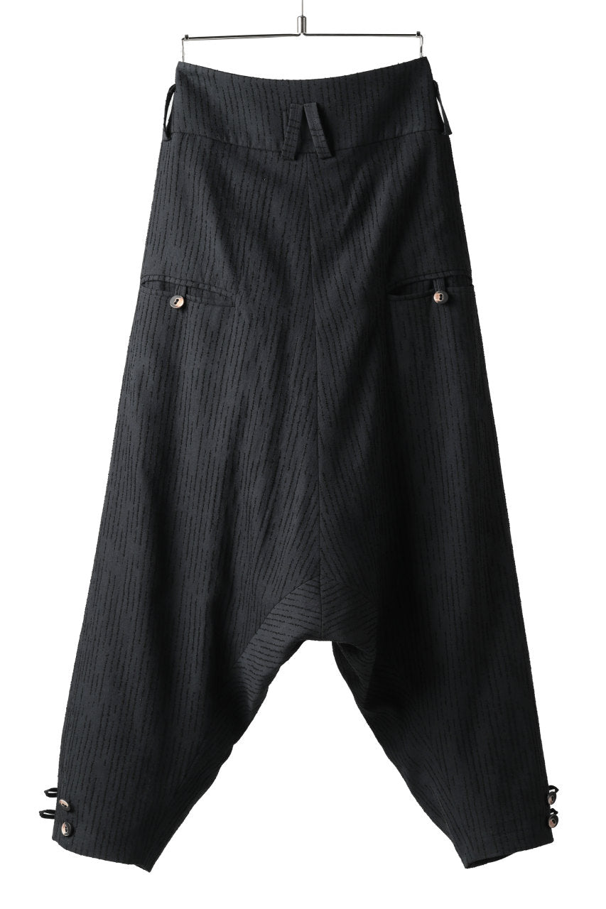 画像をギャラリービューアに読み込む, SOSNOVSKA exclusive CLOWN STYLE PANTS (BLACK STRIPE)