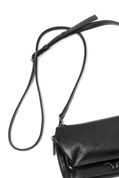 画像をギャラリービューアに読み込む, discord Yohji Yamamoto CLASP ZIP WALLET with SHOULDER STRAP (BLACK)