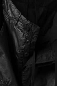 画像をギャラリービューアに読み込む, 11 BY BORIS BIDJAN SABERI CARGO POCKET SHORTS "P20-F1482" (STRETCH COTTON / BLACK COATED)