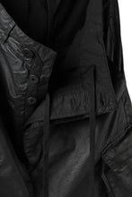 画像をギャラリービューアに読み込む, 11 BY BORIS BIDJAN SABERI CARGO POCKET SHORTS &quot;P20-F1482&quot; (STRETCH COTTON / BLACK COATED)