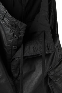 画像をギャラリービューアに読み込む, 11 BY BORIS BIDJAN SABERI CARGO POCKET SHORTS "P20-F1482" (STRETCH COTTON / BLACK COATED)