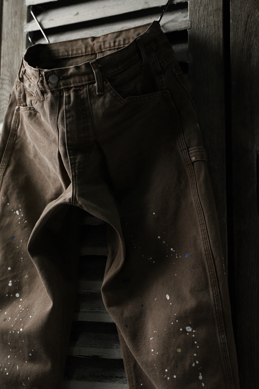 画像をギャラリービューアに読み込む, CHANGES VINTAGE REMAKE DUCK PAINTER PANTS (BROWN)