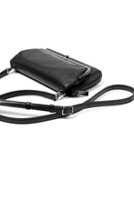 画像をギャラリービューアに読み込む, discord Yohji Yamamoto CLASP ZIP WALLET with SHOULDER STRAP (BLACK)