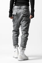 画像をギャラリービューアに読み込む, DEFORMATER.® "SPLASH" SLIM FIT JEANS WITH FLAP DETAIL / VERTICAL DENIM (ASPHALT)