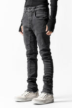 画像をギャラリービューアに読み込む, thomkrom OVER LOCKED SKINNY TROUSERS /  FADE STRETCH DENIM (LIGHT GREY)