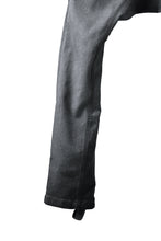 画像をギャラリービューアに読み込む, 11 BY BORIS BIDJAN SABERI LOW-DROPPED CROTCH BAGGY PANT "P4C-F-1481" (STRETCH DENIM / DIRTY GREY)