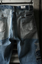画像をギャラリービューアに読み込む, CHANGES VINTAGE REMAKE DENIM STRAIGHT PANTS / RARE DENIM (INDIGO #A)